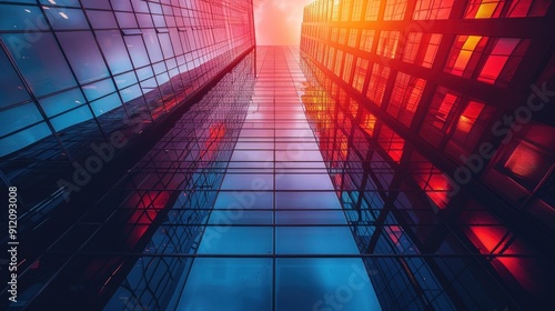 Cityscape Architecture Reflection