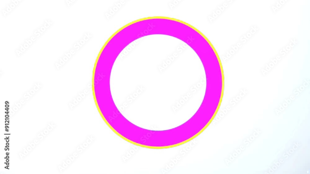 Abstract colorful circles on a white background with a modern design. Graphic concept: seamless looping 4k time-lapse animation video background Abstract colorful circles on a white background with a modern design. Graphic concept: seamless looping 4k time-lapse animation video background