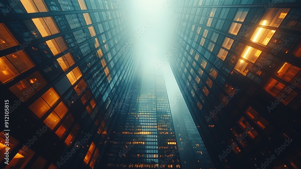 Cityscape, Looking Upwards Cityscape, Looking Upwards