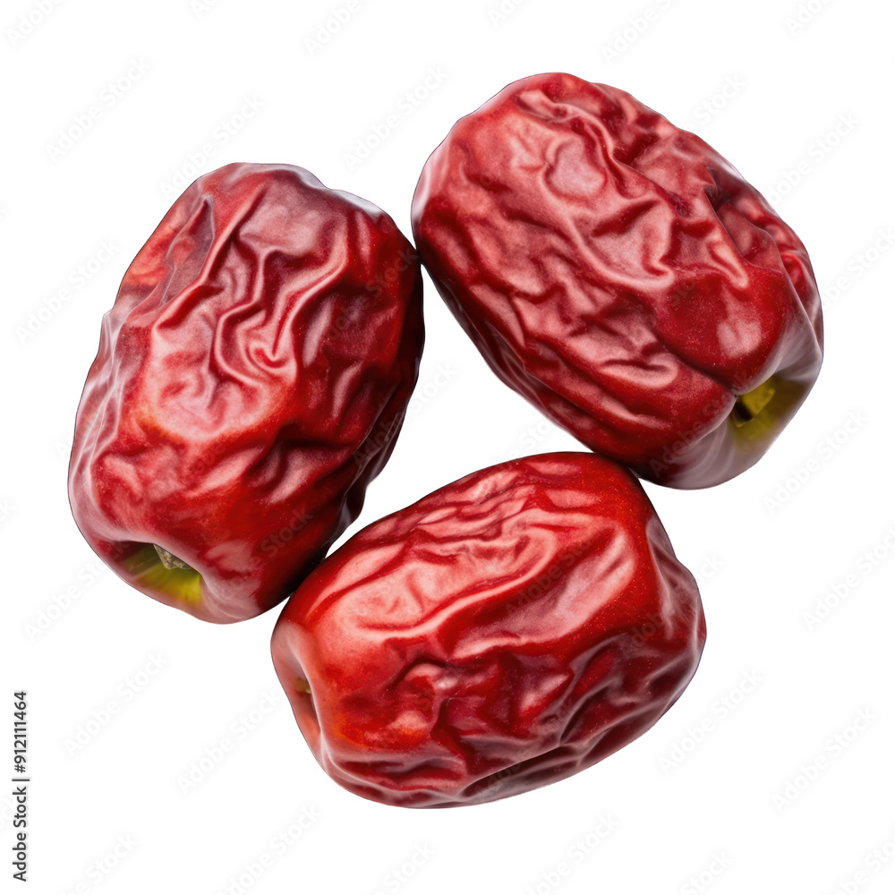 3 dried red date or chinese jujube top view close up isolated on transparent background 3 dried red date or chinese jujube top view close up isolated on transparent background