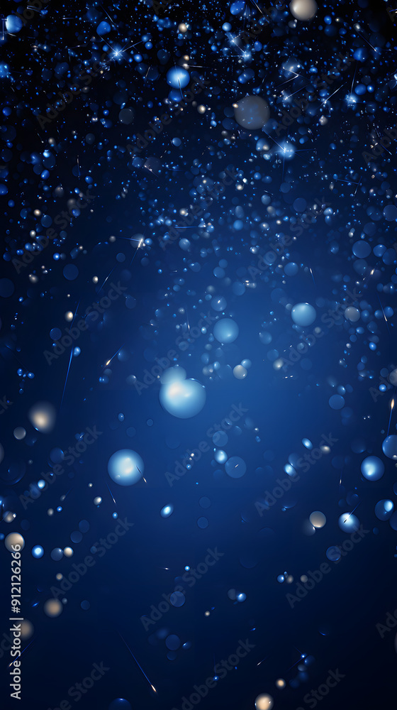 Digital technology blue silver wave curve abstract poster background Digital technology blue silver wave curve abstract poster background