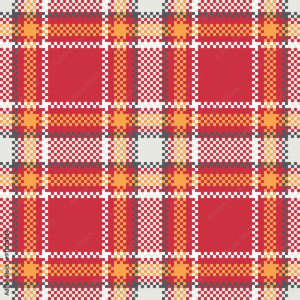 Classic Scottish Tartan Design. Checker Pattern. Traditional Scottish Woven Fabric. Lumberjack Shirt Flannel Textile. Pattern Tile Swatch Included. Classic Scottish Tartan Design. Checker Pattern. Traditional Scottish Woven Fabric. Lumberjack Shirt Flannel Textile. Pattern Tile Swatch Included.