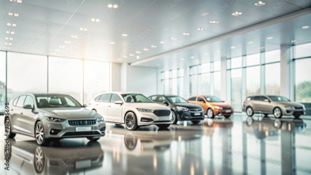Vehicles on display in an elegant and modern showroom
Vehicles on display in an elegant and modern showroom