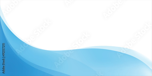 abstract blue wave background