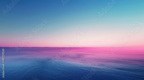 A gradient background transitioning smoothly from a deep navy blue at the top to a soft pastel pink at the bottom, creating a calming and aesthetically pleasing visual effect
