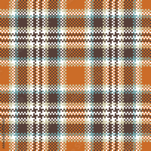 Tartan Plaid Seamless Pattern. Traditional Scottish Checkered Background. for Scarf, Dress, Skirt, Other Modern Spring Autumn Winter Fashion Textile Design.