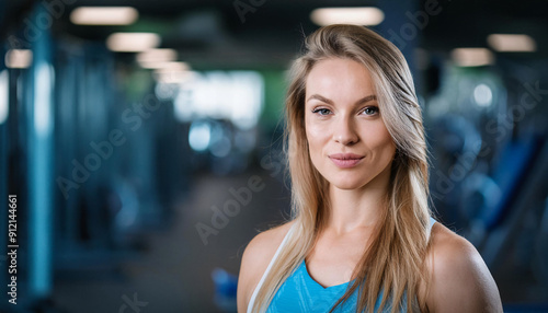 headshot of beautiful serious woman in gym Free Download headshot of beautiful serious woman in gym - GFXLoad
