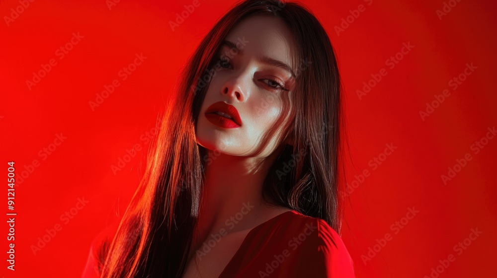 Woman in Red Dress Woman in Red Dress