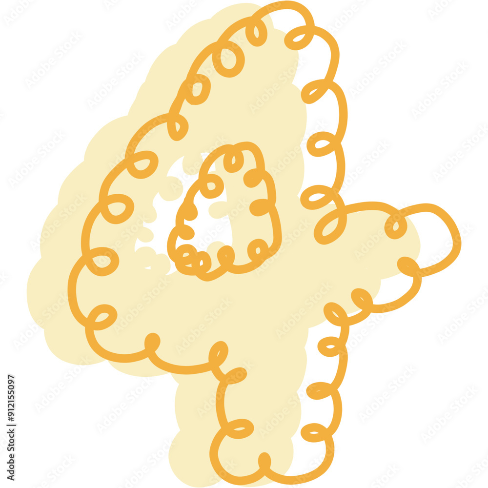 Wavy numbers ,soft,bright colors,cute Wavy numbers ,soft,bright colors,cute
