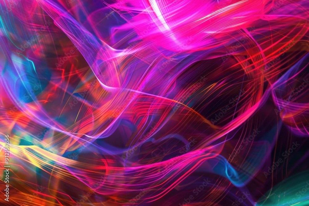A vibrant and abstract background design with swirling colors and shapes, great for use in presentations or as a wallpaper A vibrant and abstract background design with swirling colors and shapes, great for use in presentations or as a wallpaper