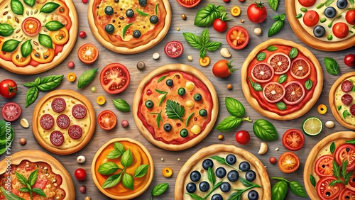 A Symphony of Dough: A Whimsical Exploration of Pizza Crusts  AI generated