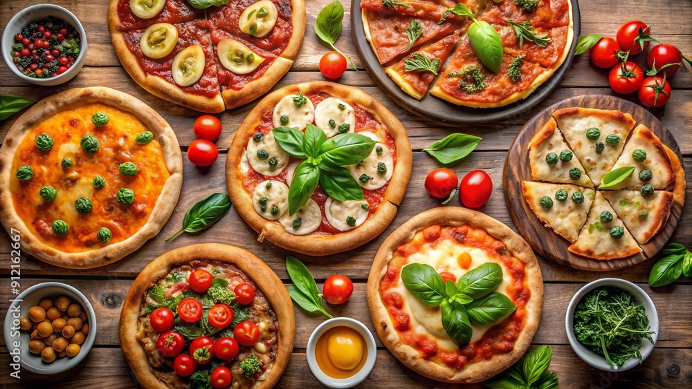 A Symphony of Flavors: A Culinary Journey Through the World of Pizza AI generated A Symphony of Flavors: A Culinary Journey Through the World of Pizza AI generated