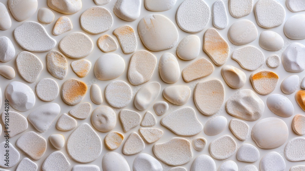 Smooth Pebble Wall Texture Background Smooth Pebble Wall Texture Background