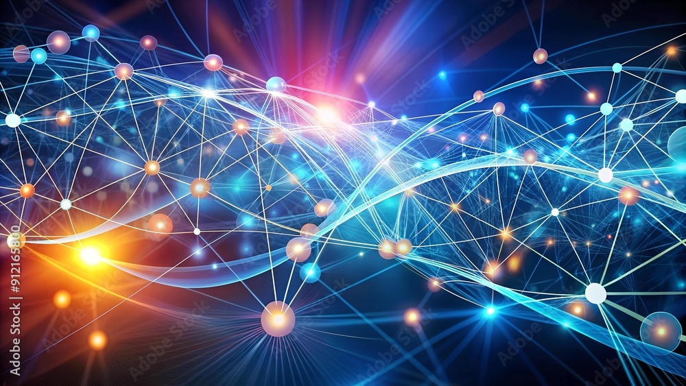 Abstract Data Flow: A Symphony of Interconnected Nodes generative AI Abstract Data Flow: A Symphony of Interconnected Nodes generative AI