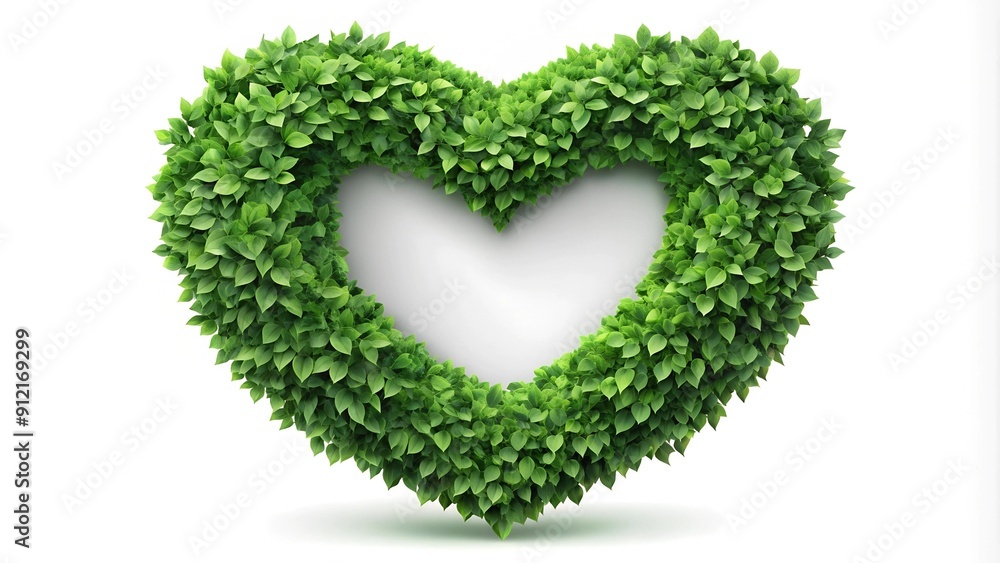 Emerald Heart: A Botanical Ode to Life AI generated Emerald Heart: A Botanical Ode to Life AI generated