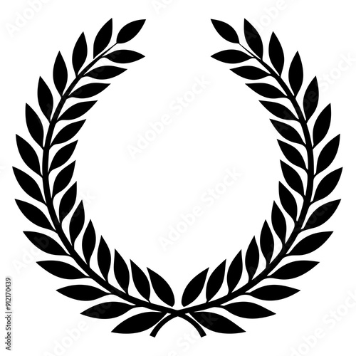 laurel wreath vector