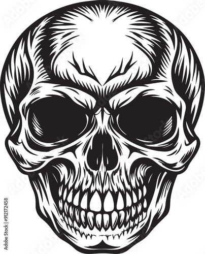 SKULL VECTOR IILLUSTRATION skeleton