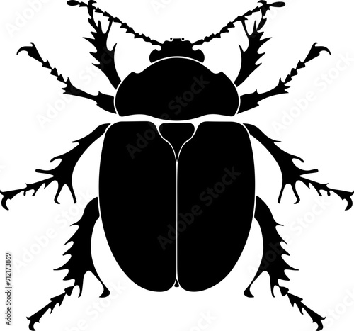 Beetle clipart desing illustration