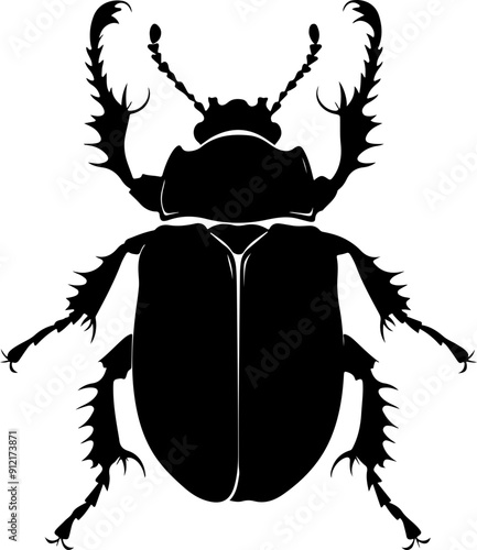 Beetle clipart desing illustration