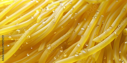 Closeup spaghetti pasta background photo