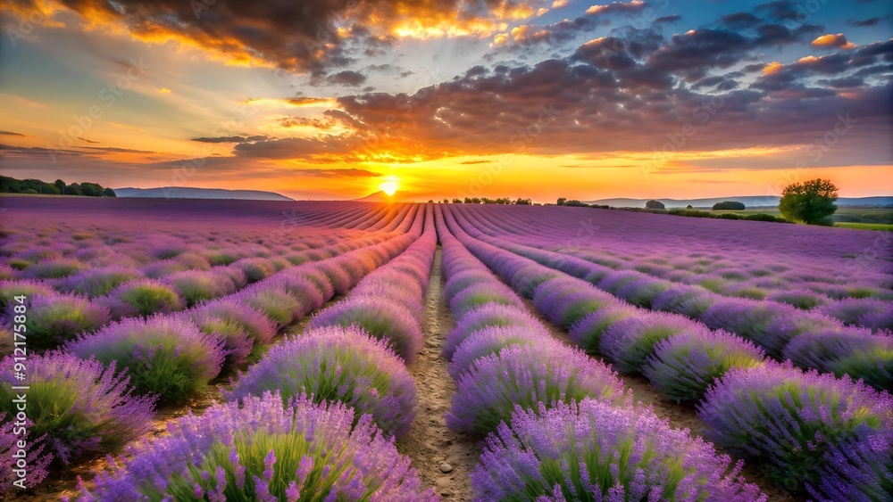 A Tapestry of Lavender Hues: The Golden Hour's Embrace Generative AI A Tapestry of Lavender Hues: The Golden Hour's Embrace Generative AI