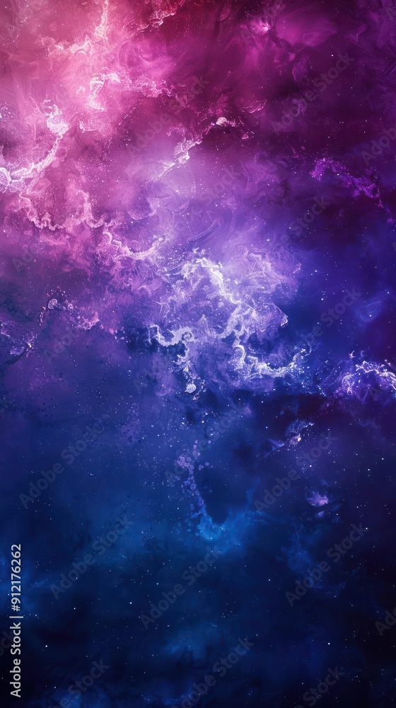 A beautiful, cosmic image featuring a vibrant purple nebula set against a starry backdrop. A beautiful, cosmic image featuring a vibrant purple nebula set against a starry backdrop.