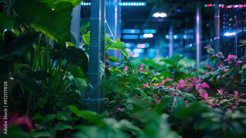 Indoor Garden Under Artificial Light Indoor Garden Under Artificial Light