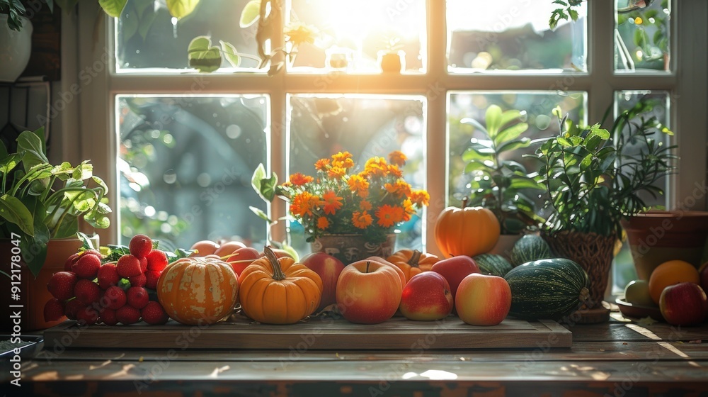 Autumn Harvest by the Window Autumn Harvest by the Window
