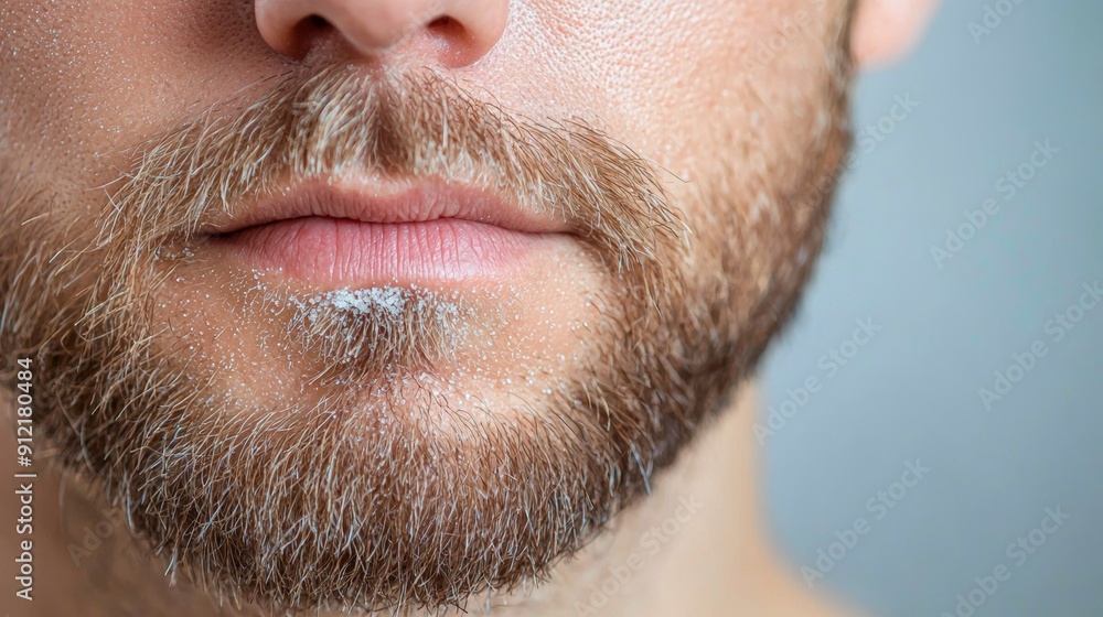 a man with a beard and a beard brush a man with a beard and a beard brush