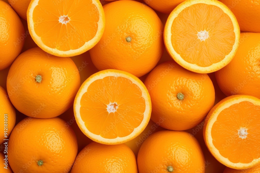 orange Fruit background, with generativ ai orange Fruit background, with generativ ai
