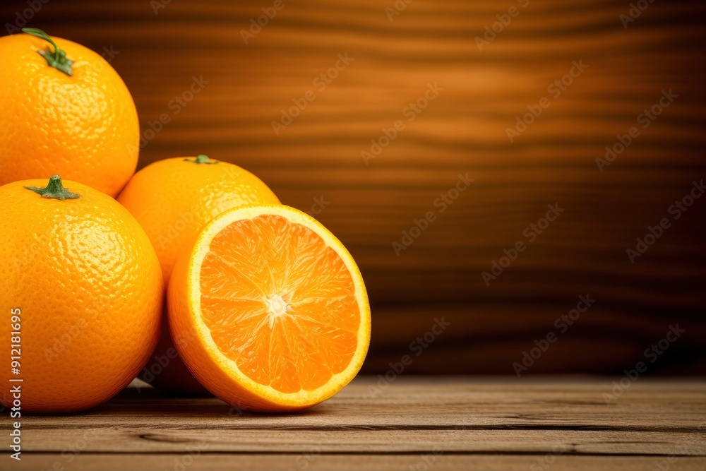 orange Fruit background, with generativ ai orange Fruit background, with generativ ai