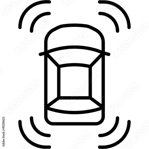 Parking Sensor Icon photo