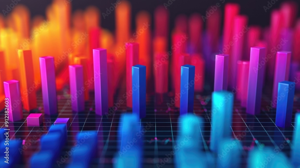 Vibrant Dimensional Data Visualization with Dynamic Interactive Elements An abstract rendering showcasing a futuristic multi dimensional data representation with colorful Vibrant Dimensional Data Visualization with Dynamic Interactive Elements An abstract rendering showcasing a futuristic multi dimensional data representation with colorful