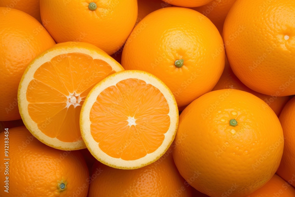 orange Fruit background, with generativ ai orange Fruit background, with generativ ai