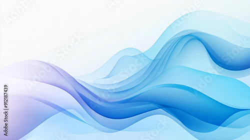 blue wave banner Mordan white background. 