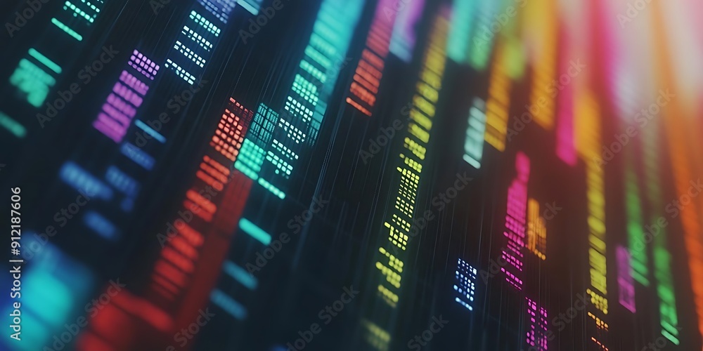 Abstract 3D Neon Glow Background - Colorful Lights, Digital Art, Futuristic, Sci-Fi, Technology Abstract 3D Neon Glow Background - Colorful Lights, Digital Art, Futuristic, Sci-Fi, Technology