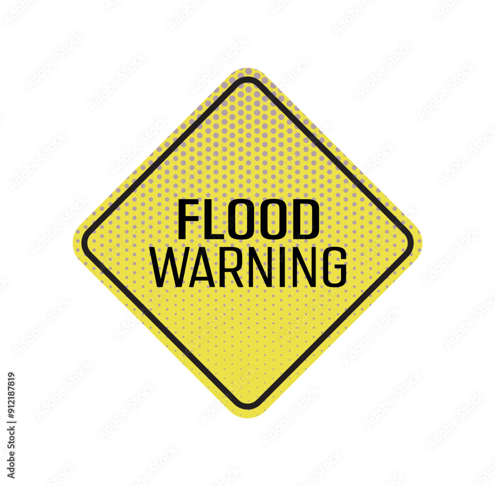 flood warning sign information text flood warning sign information text