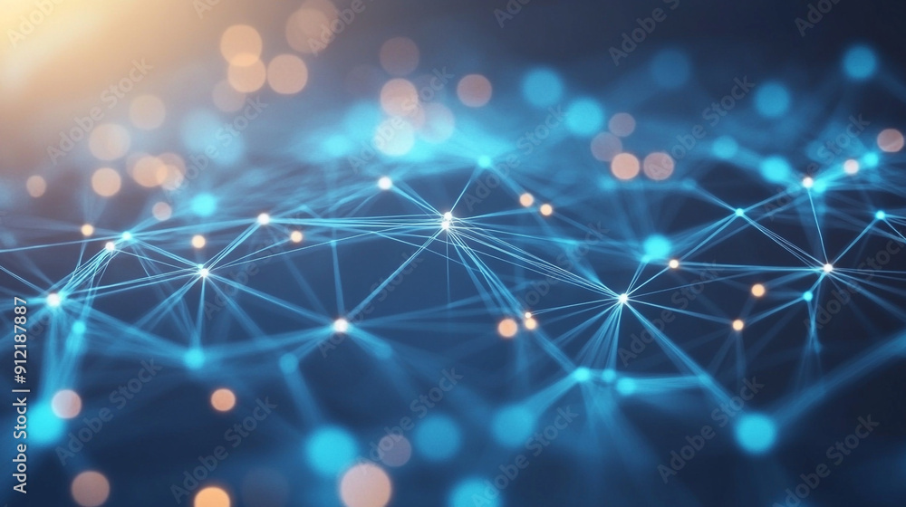 network blue digital background. network blue digital background.