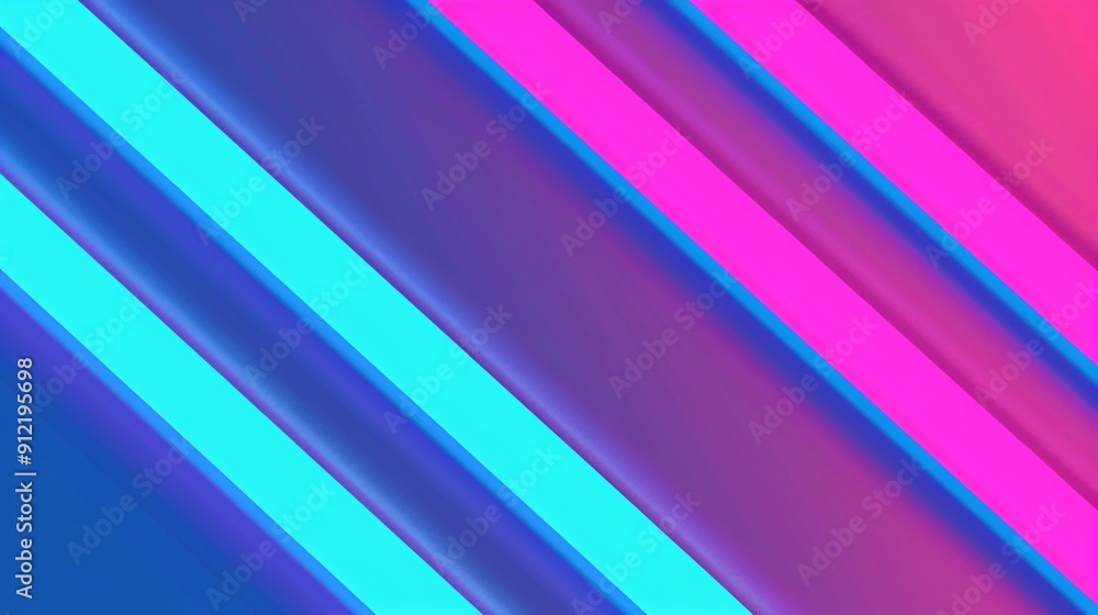 Abstract diagonal gradient background with blue, cyan, purple, and pink stripes. Abstract diagonal gradient background with blue, cyan, purple, and pink stripes.