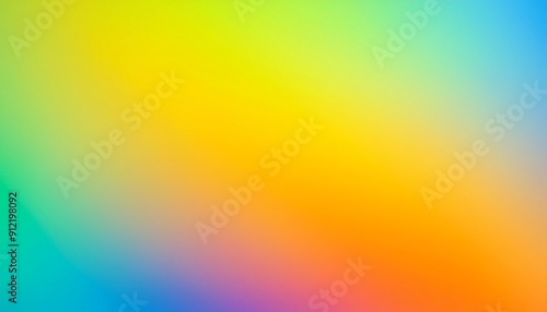 New Amazing Blue Orange Yellow White Blur Gradient With Noise Grain Textured,