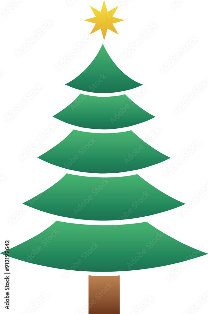 Christmas Tree Illustration Christmas Tree Illustration