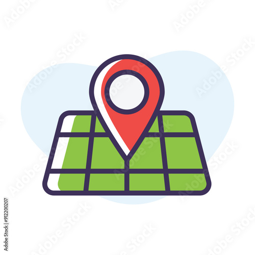 Map Location vector icon