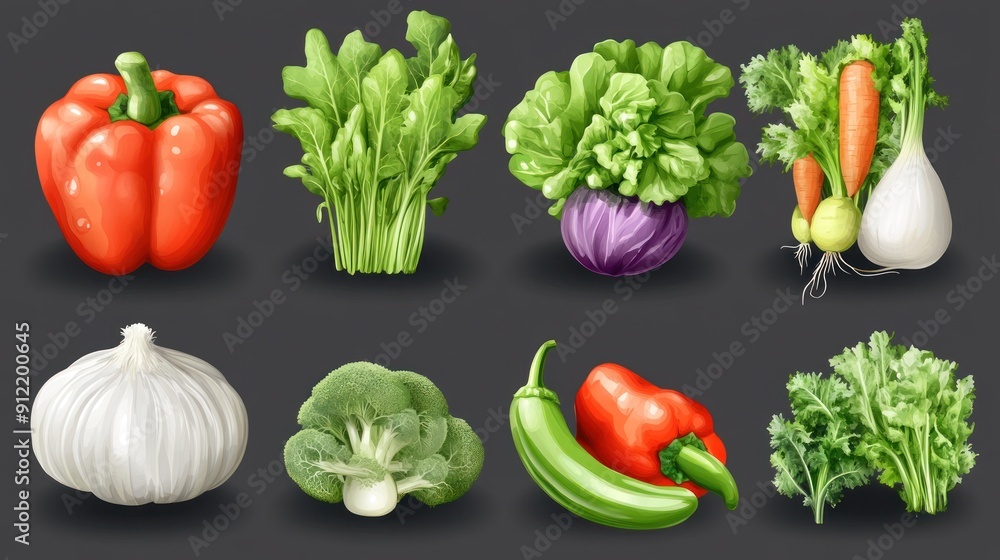 Assortment of Fresh Vegetables Assortment of Fresh Vegetables