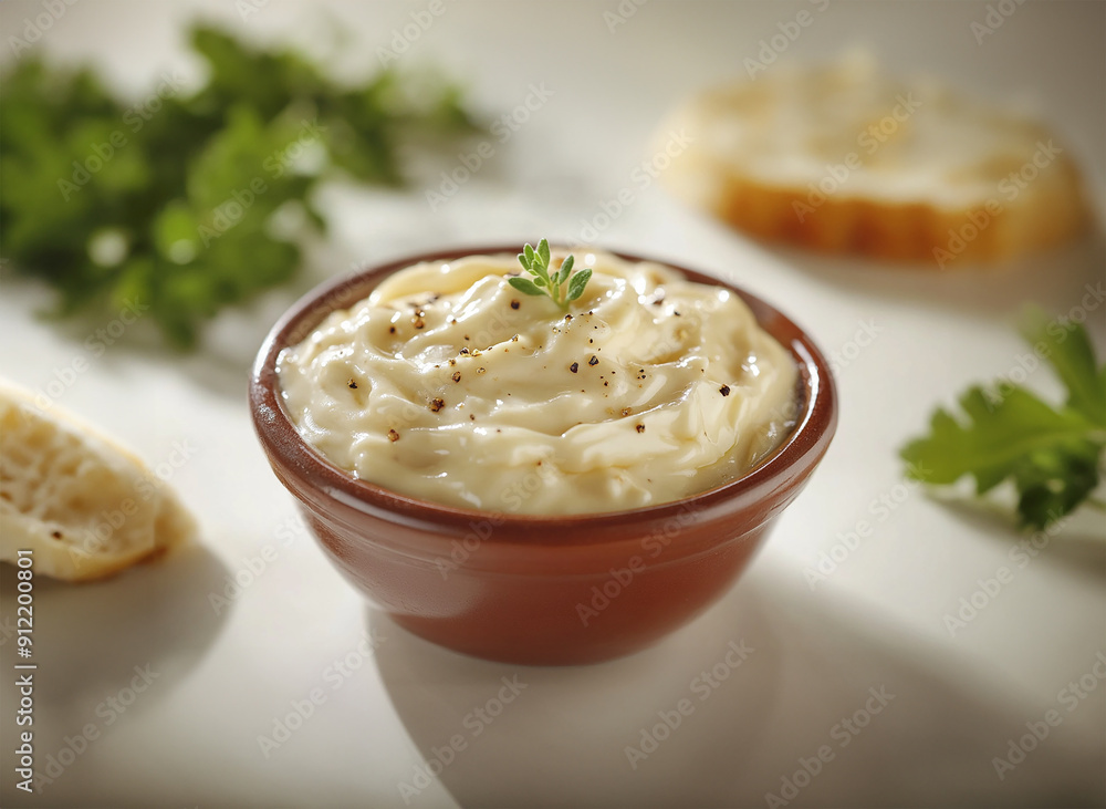 White background mayonnaise White background mayonnaise