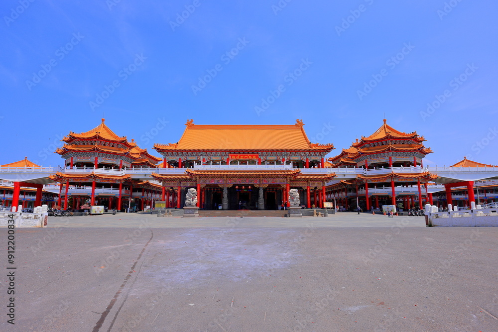 Orthodox Luermen Shengmu Temple, Chinese-style temple dating from 1661 at
Chengan Rd, Annan District, Tainan, Taiwan
Orthodox Luermen Shengmu Temple, Chinese-style temple dating from 1661 at
Chengan Rd, Annan District, Tainan, Taiwan