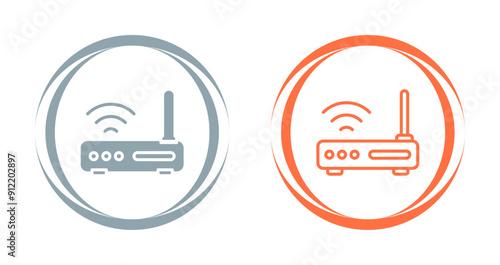  Wi-Fi Router Vector Icon