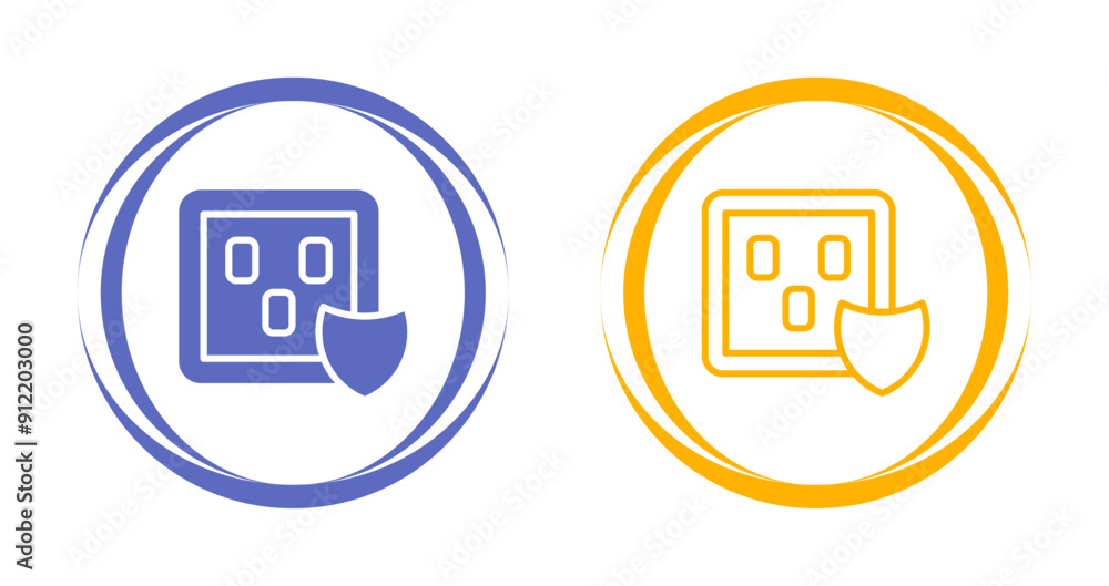 Surge Protector Vector Icon Surge Protector Vector Icon