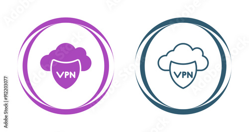 Virtual Private Network Vector Icon