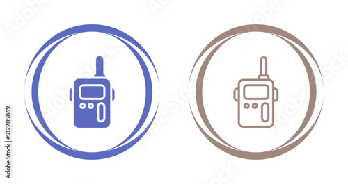 Emergency radio Vector Icon