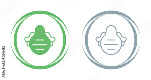 Dust mask Vector Icon